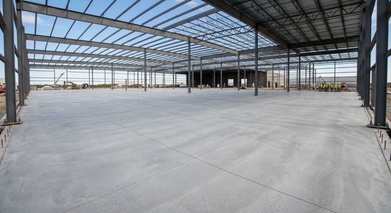 Commercial Slab Construction in Katy, TX