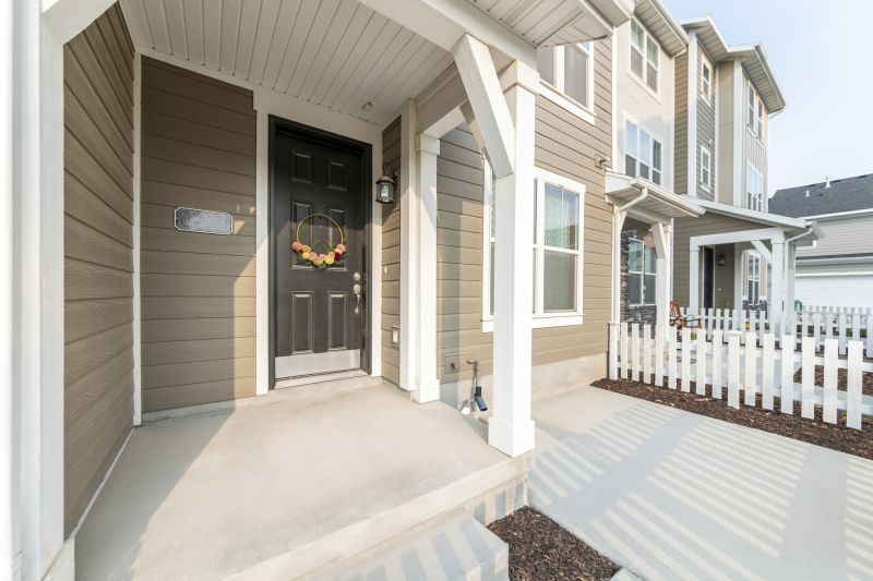 Modern Concrete Porch Design