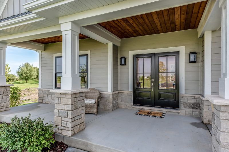 Custom Porch Designs with Concrete
