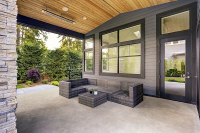 Porch Concrete Building